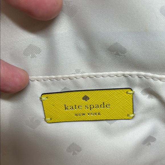 8002 KATE SPADE SAFFIANO LEATHER YELLOW CROSSBODY 254558002 - Picture 6 of 10